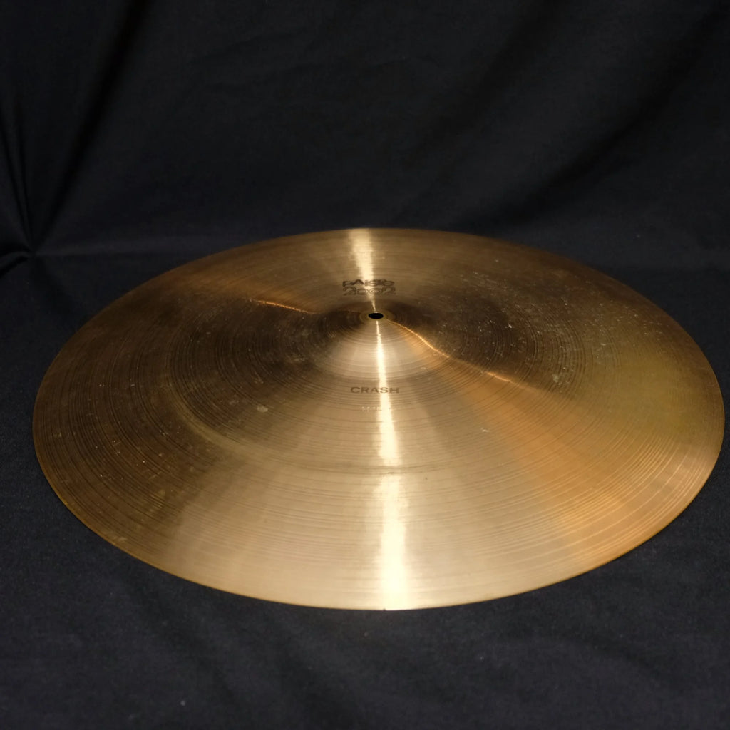 22" Paiste 2002 Crash black logo 2399 grams from 1979