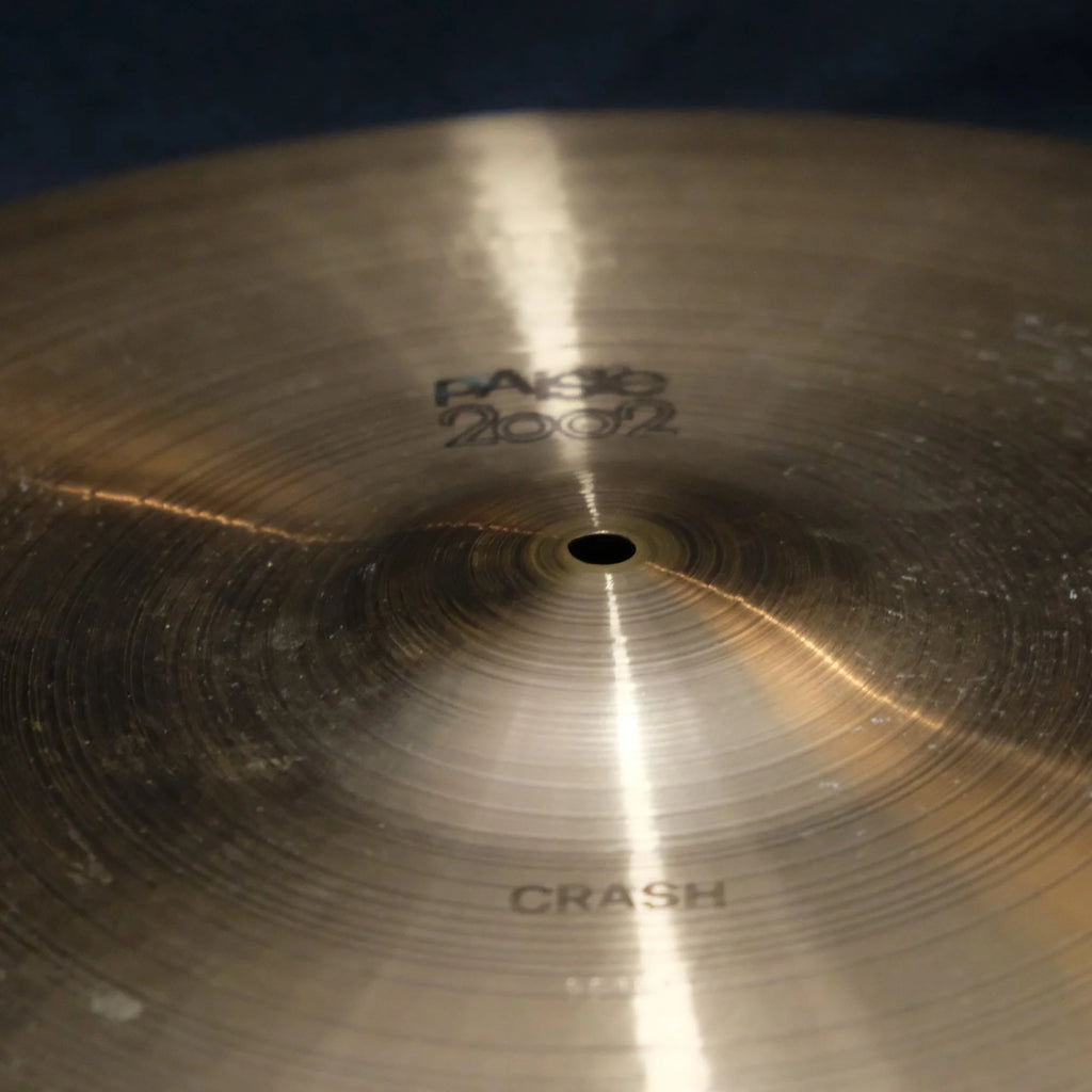 22" Paiste 2002 Crash black logo 2399 grams from 1979