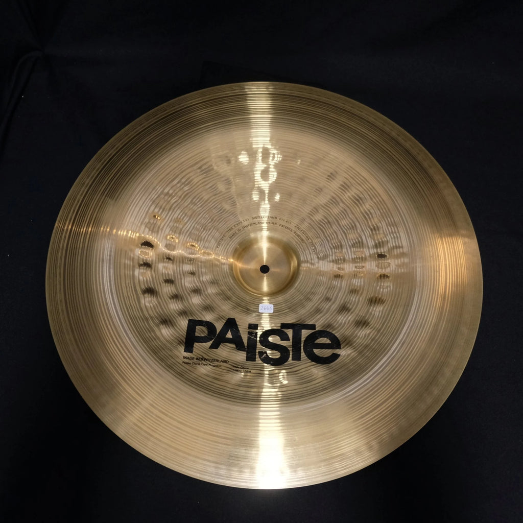 22" Paiste Signature Heavy China 2666 grams from 1991
