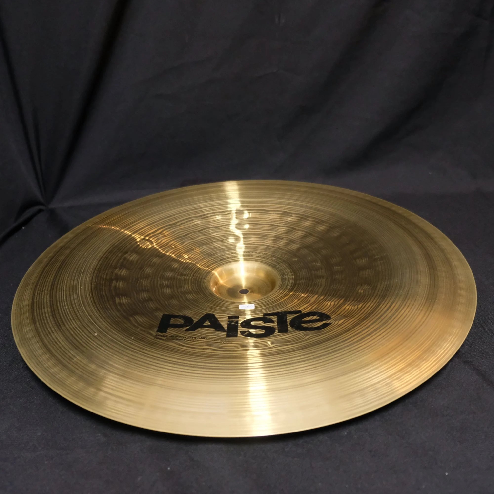 22" Paiste Signature Heavy China 2666 grams from 1991