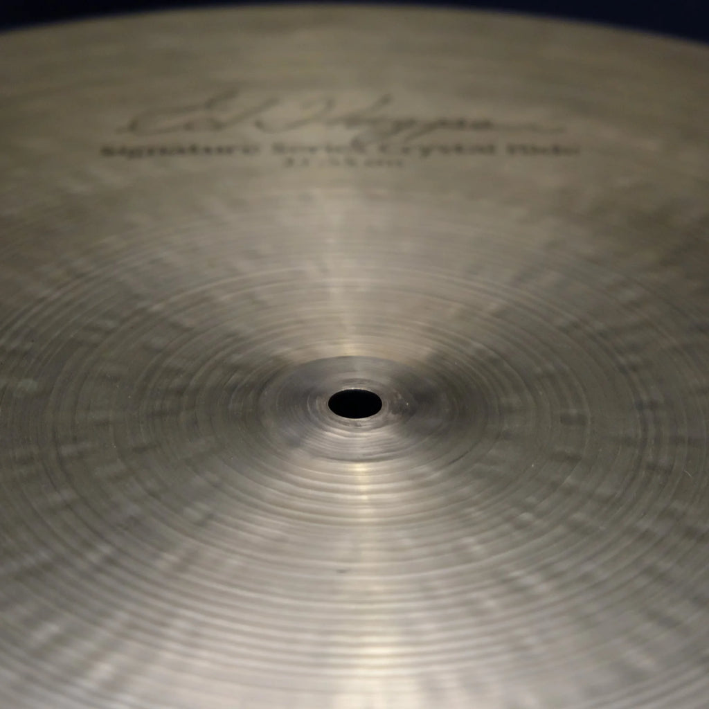 22’’ Sabian Signature Series Crystal Flat Ride Ed Thigpen 2628 grams
