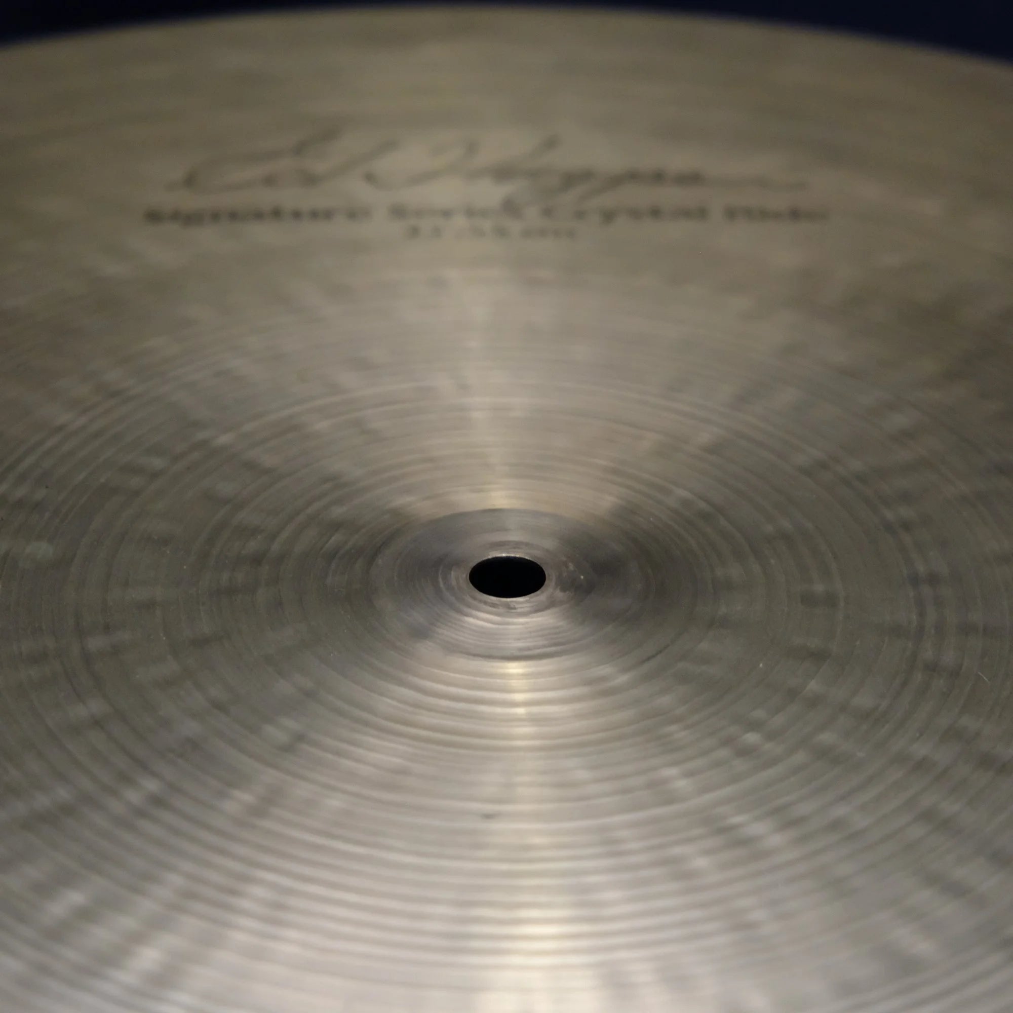 22’’ Sabian Signature Series Crystal Flat Ride Ed Thigpen 2628 grams
