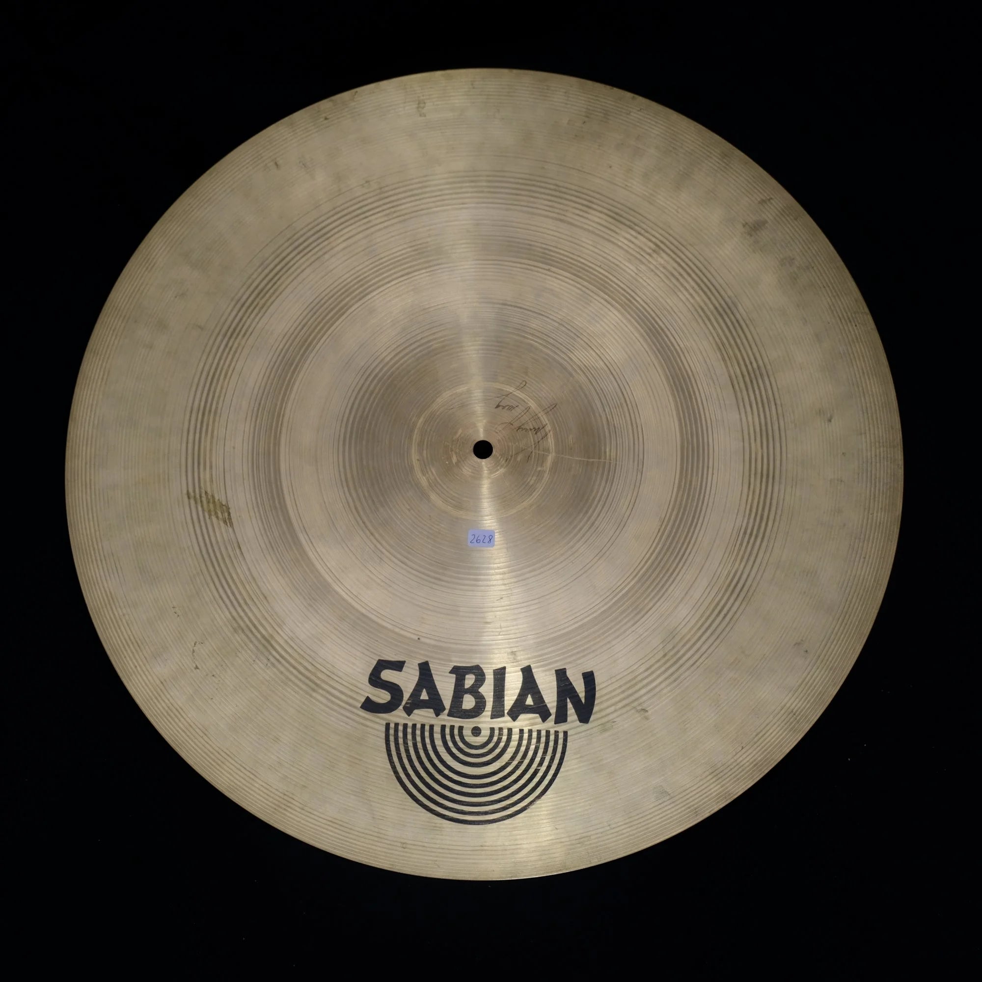 22’’ Sabian Signature Series Crystal Flat Ride Ed Thigpen 2628 grams