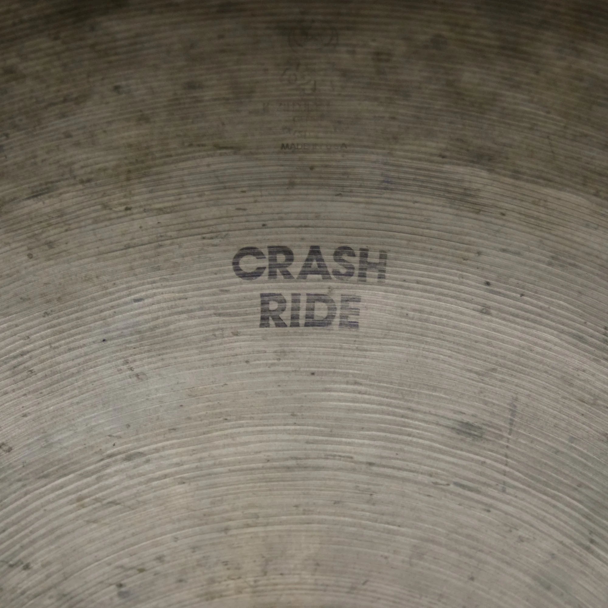 22" Zildjian EAK Crash Ride 2761 grams from 1982-88