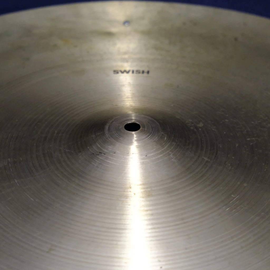 22" Zildjian Avedis Swish 6 x rivets 2285 grams from early 1970's