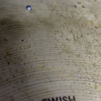 22" Zildjian Avedis Swish 6 x rivets 2285 grams from early 1970's