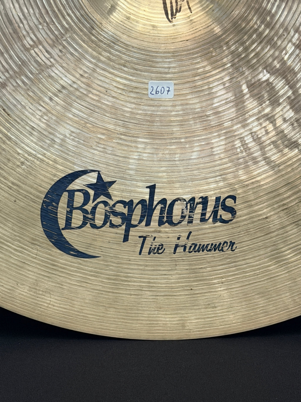 22" Bosphorus The Hammer Ride Jeff Hamilton 2607 grams