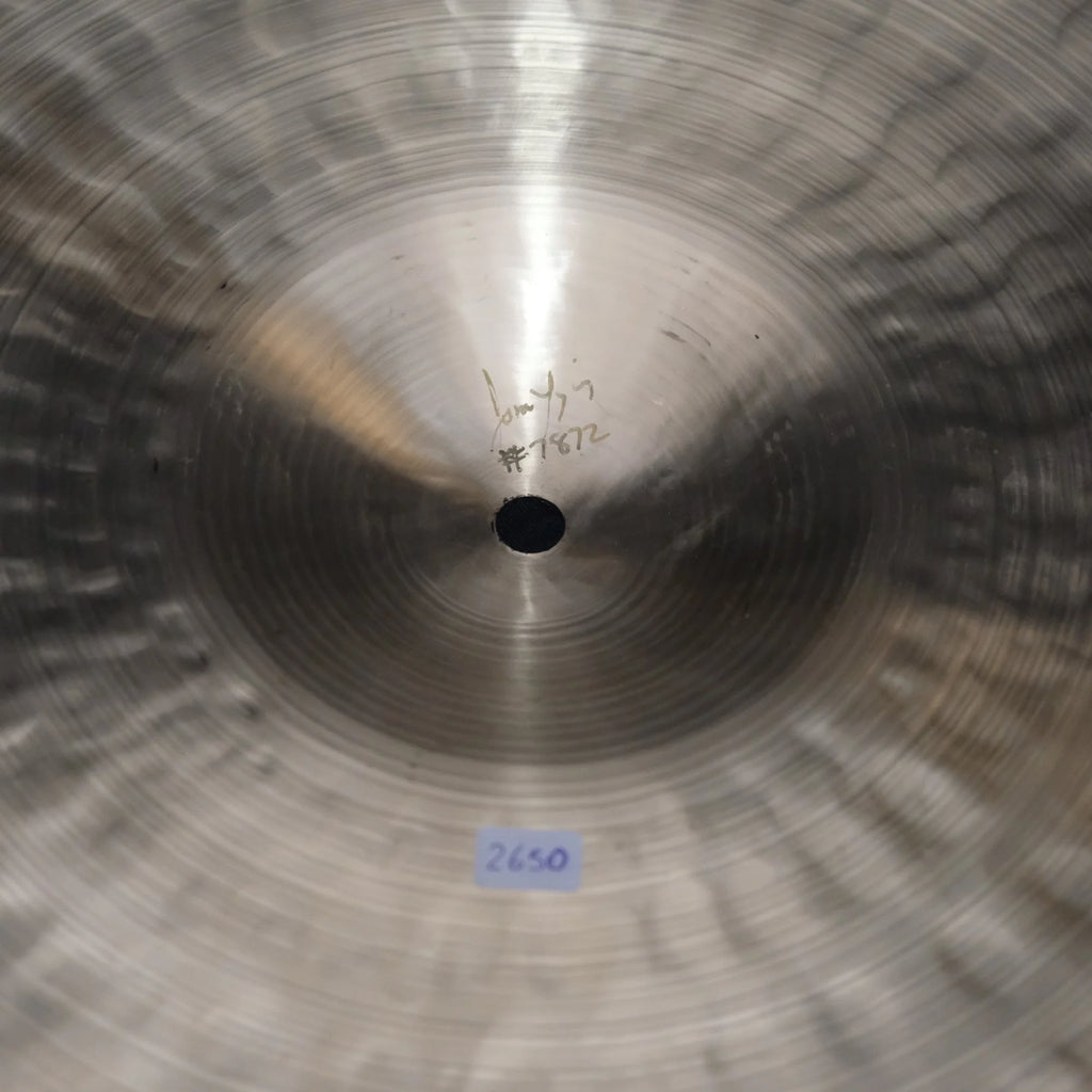 22" Sabian Artisan Light Ride 2650 grams