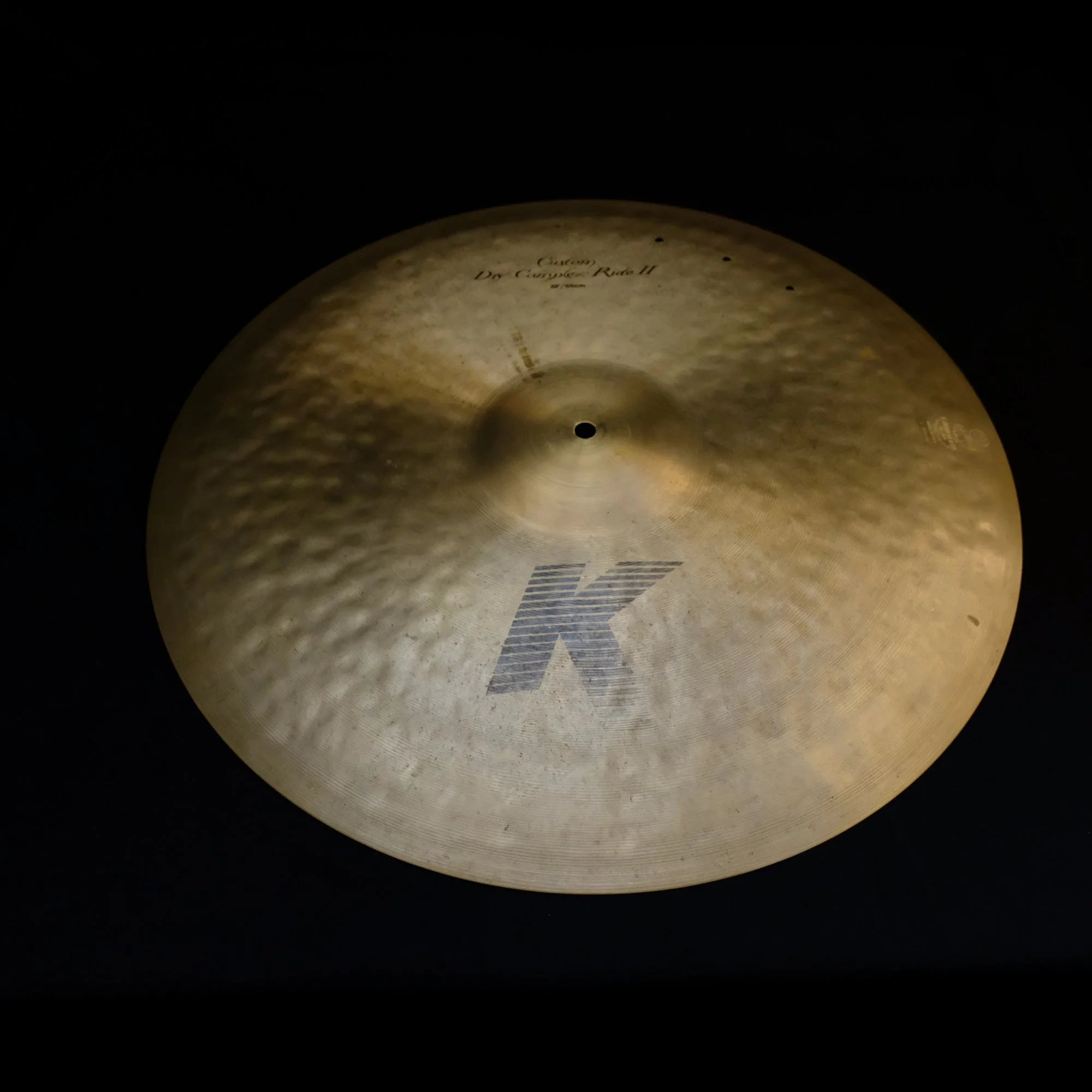 22" Zildjian K Custom Dry Complex Ride II 3 rivets Bill Stewart