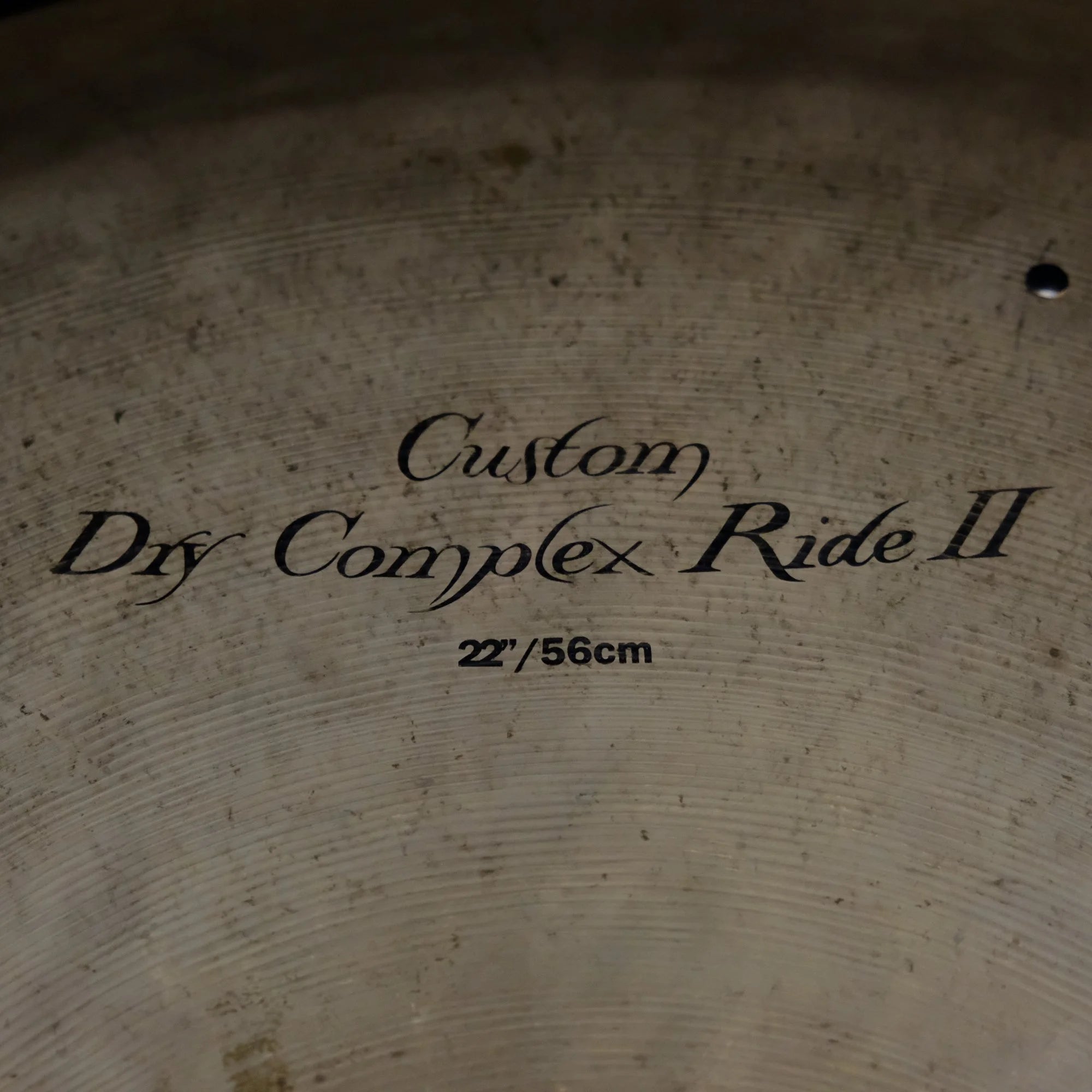 22" Zildjian K Custom Dry Complex Ride II 3 rivets Bill Stewart