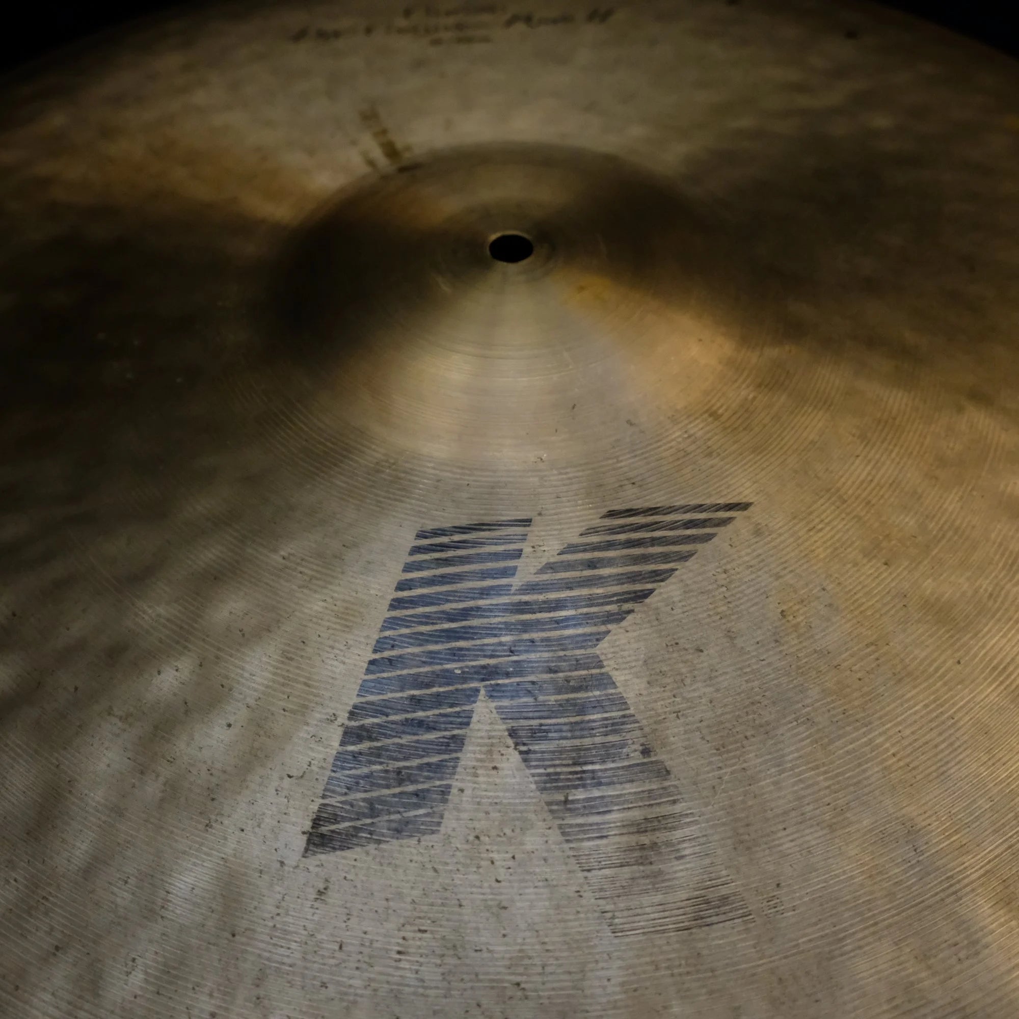 22" Zildjian K Custom Dry Complex Ride II 3 rivets Bill Stewart