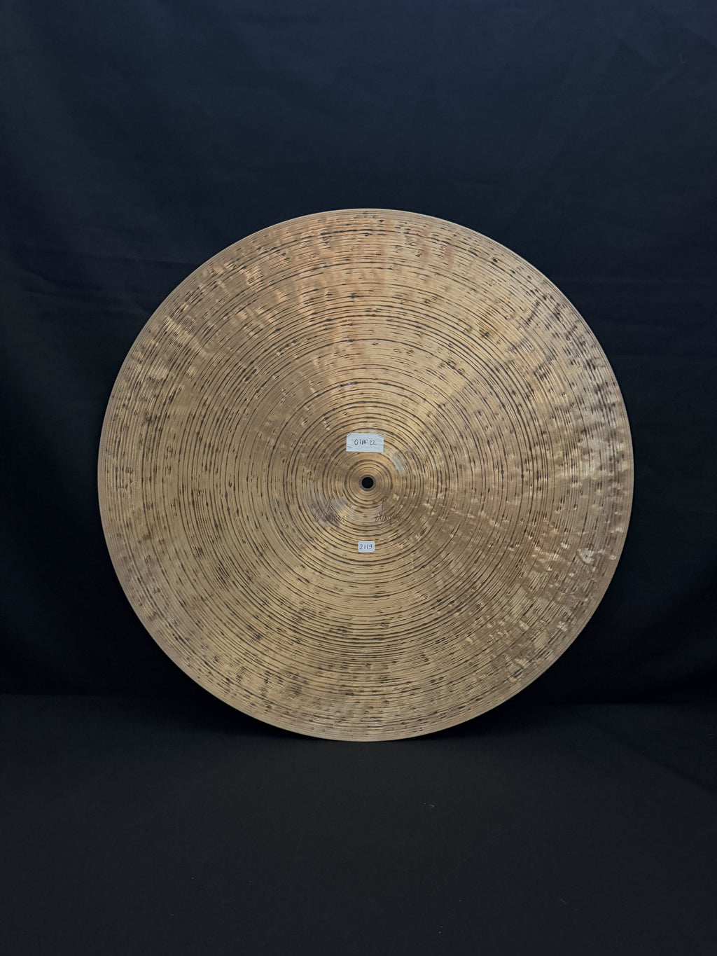 22" Istanbul Agop 30th Anniversary Flat Ride 2119 grams