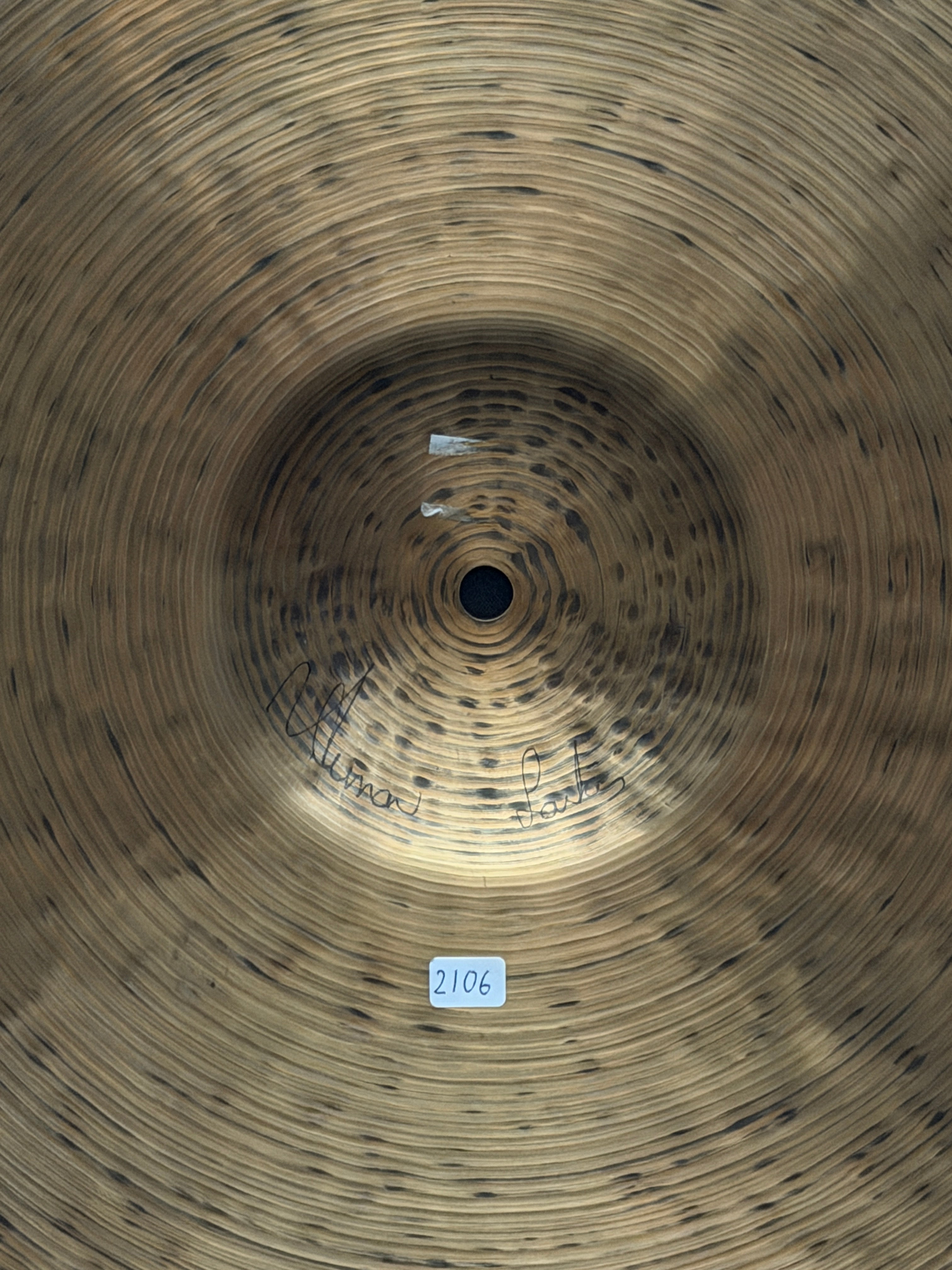 22" Istanbul Agop 30th Anniversary Ride 2106 grams