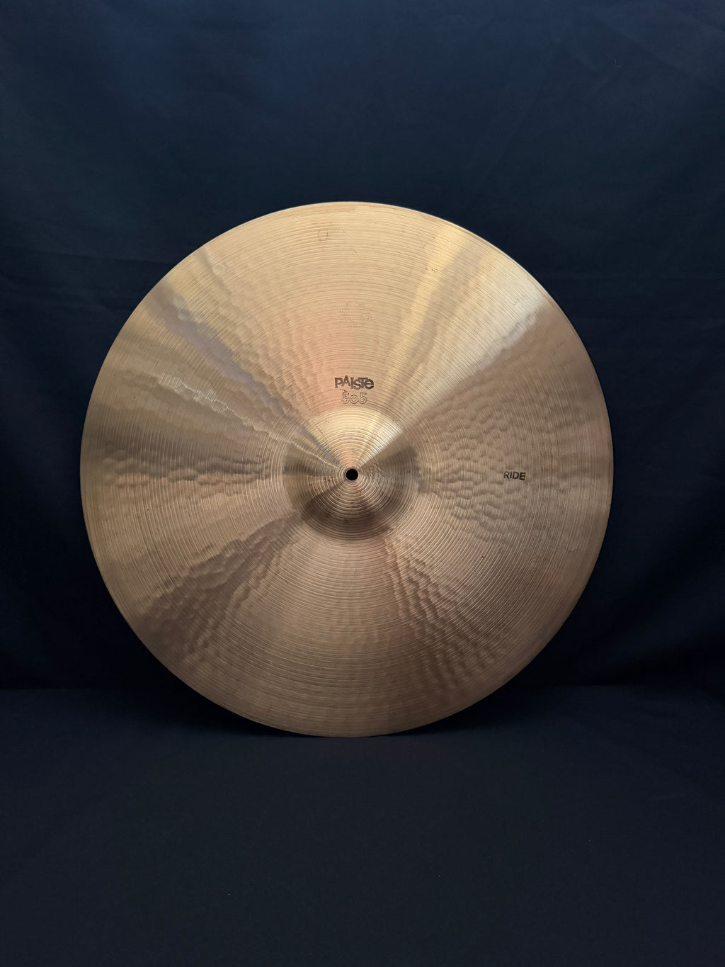 22" Paiste 505 Ride 2552 grams from 1978-79