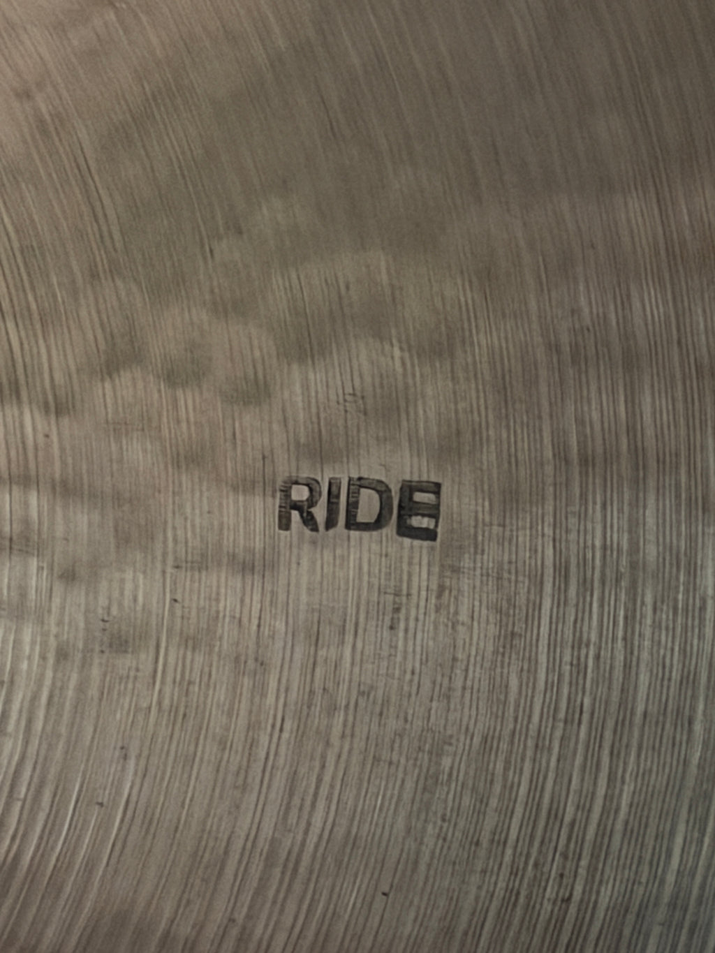22" Paiste 505 Ride 2552 grams from 1978-79