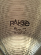 22" Paiste 505 Ride 2552 grams from 1978-79