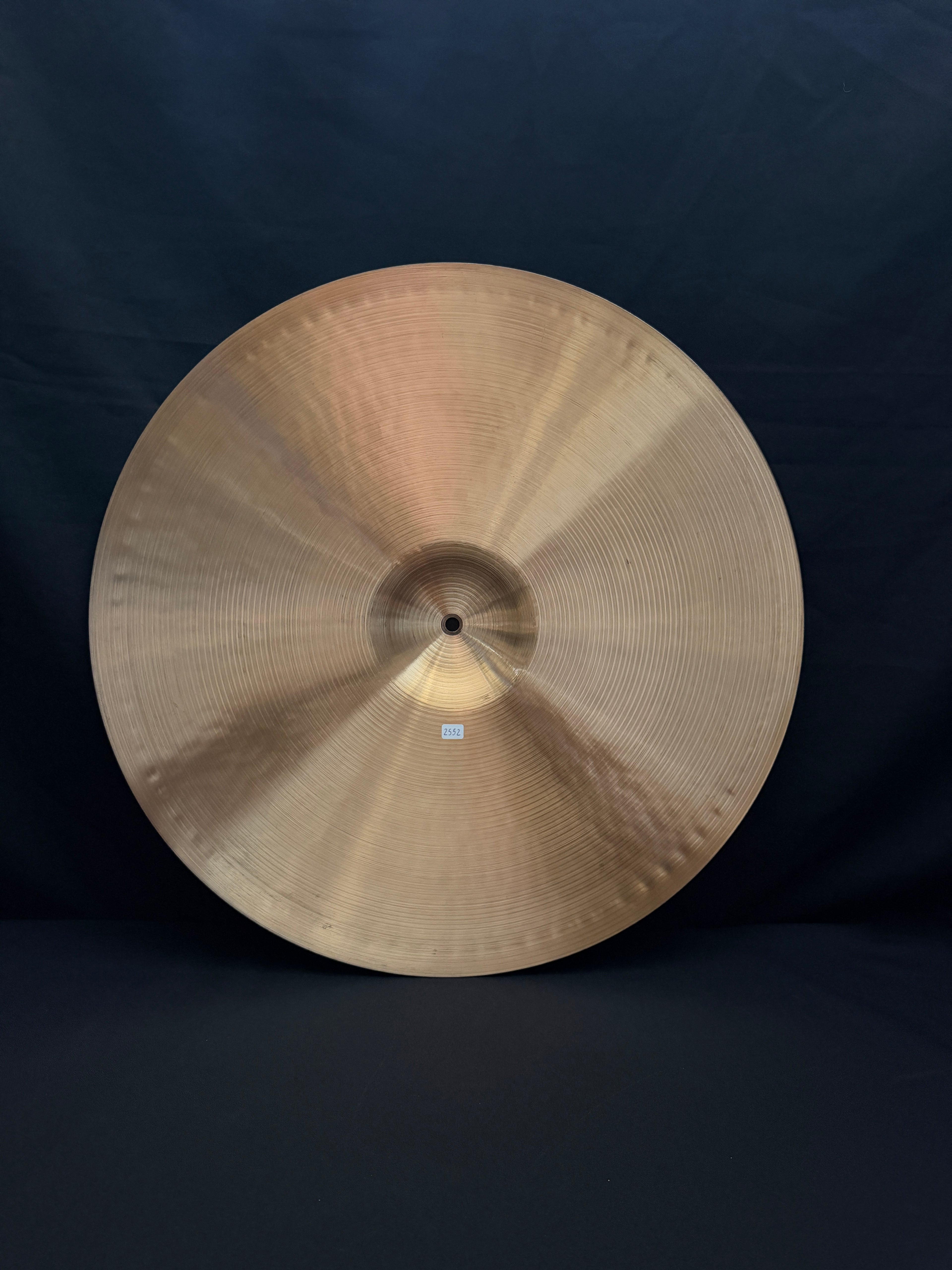 22" Paiste 505 Ride 2552 grams from 1978-79