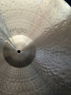 22" Paiste 602 Dark Ride 3360 grams from 1977