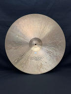 22" Paiste 602 Dark Ride 3360 grams from 1977
