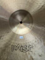 22" Paiste 602 Dark Ride 3360 grams from 1977