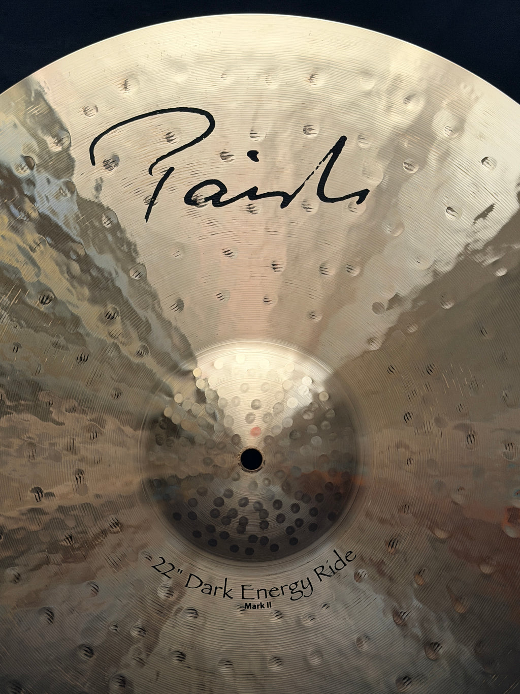22" Paiste Dark Energy Ride Mark II 2980 grams from 2019