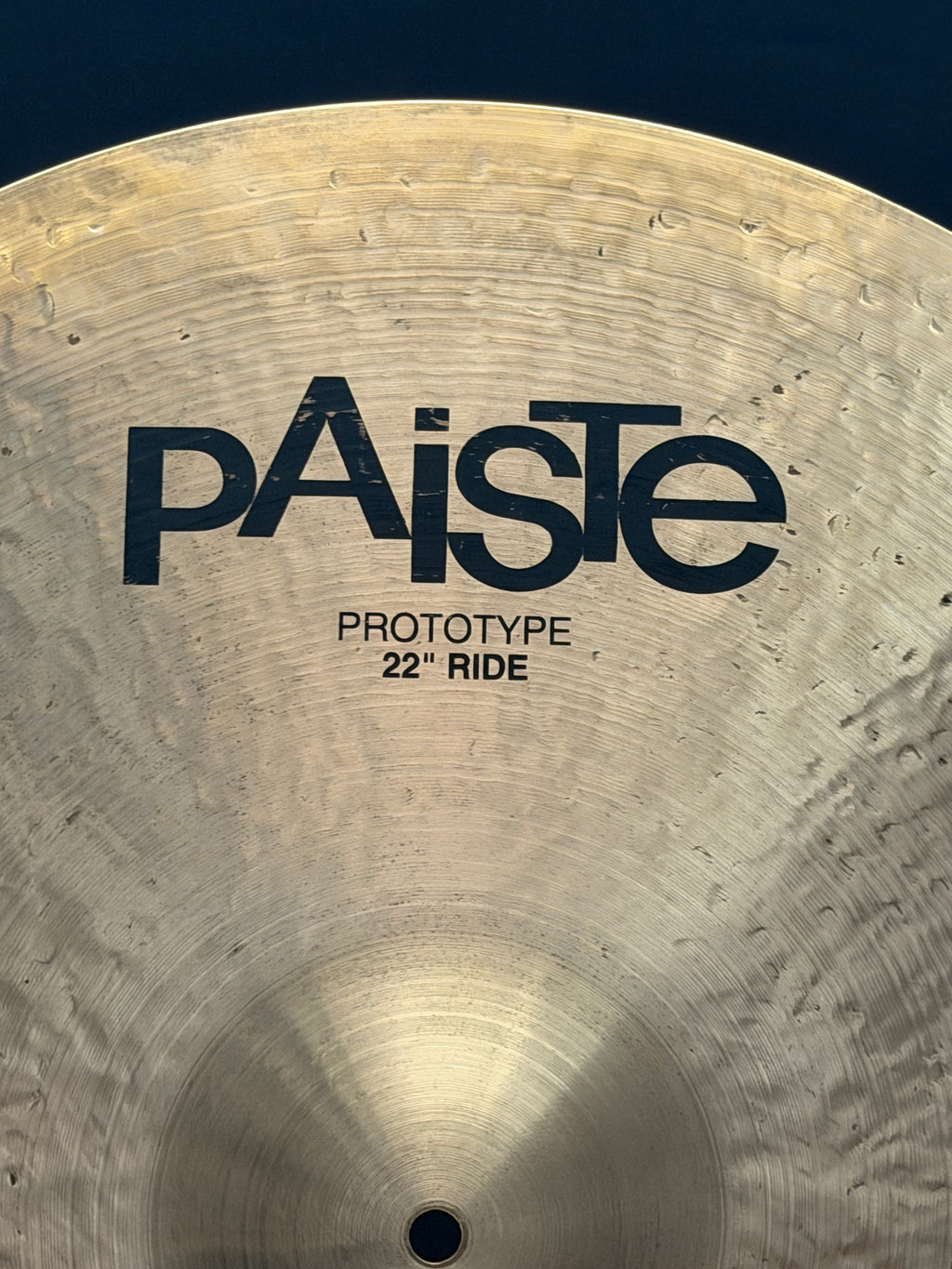 22" Paiste Prototype Ride 2980 grams