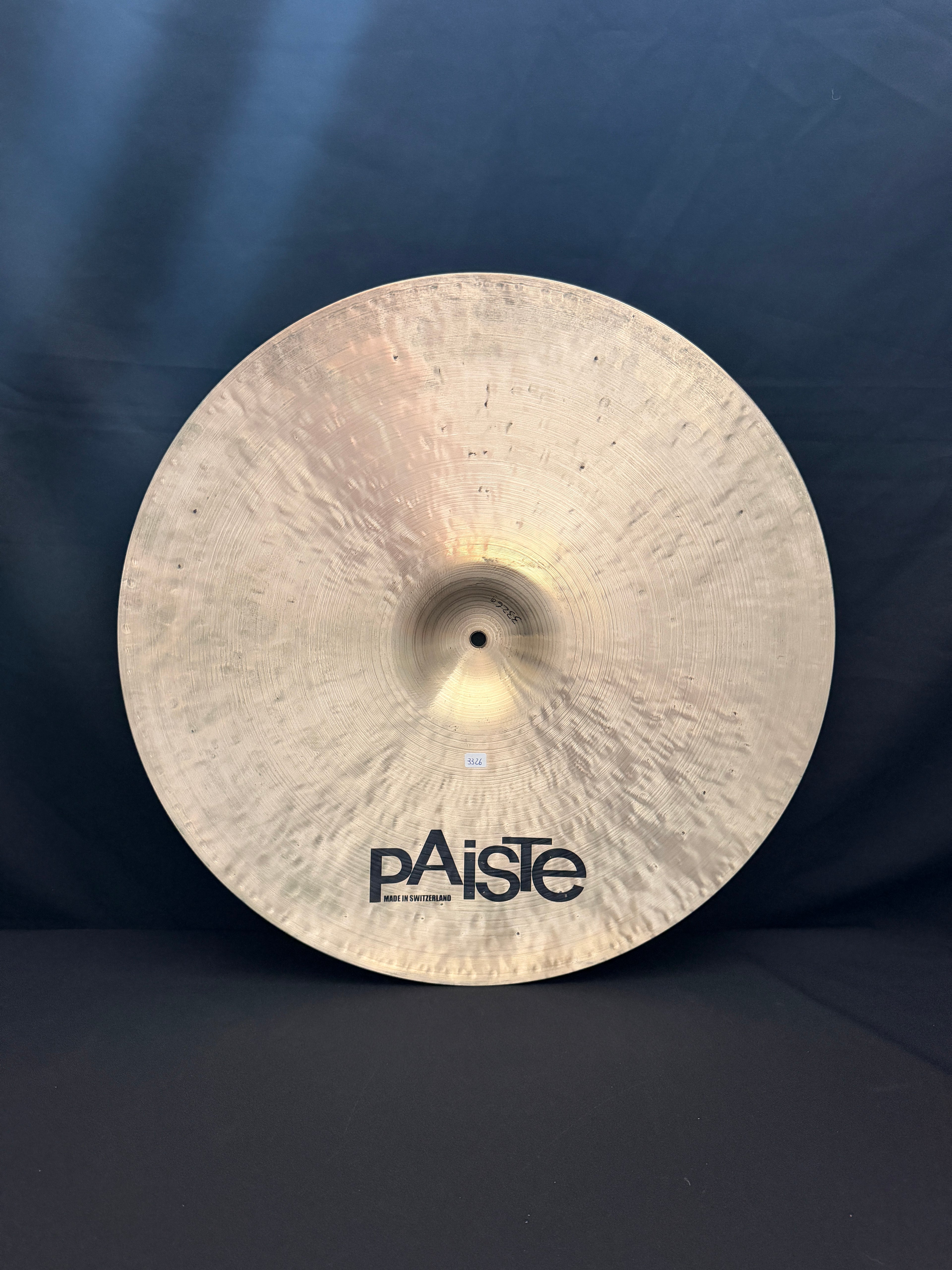 22" Paiste Prototype Ride 2980 grams