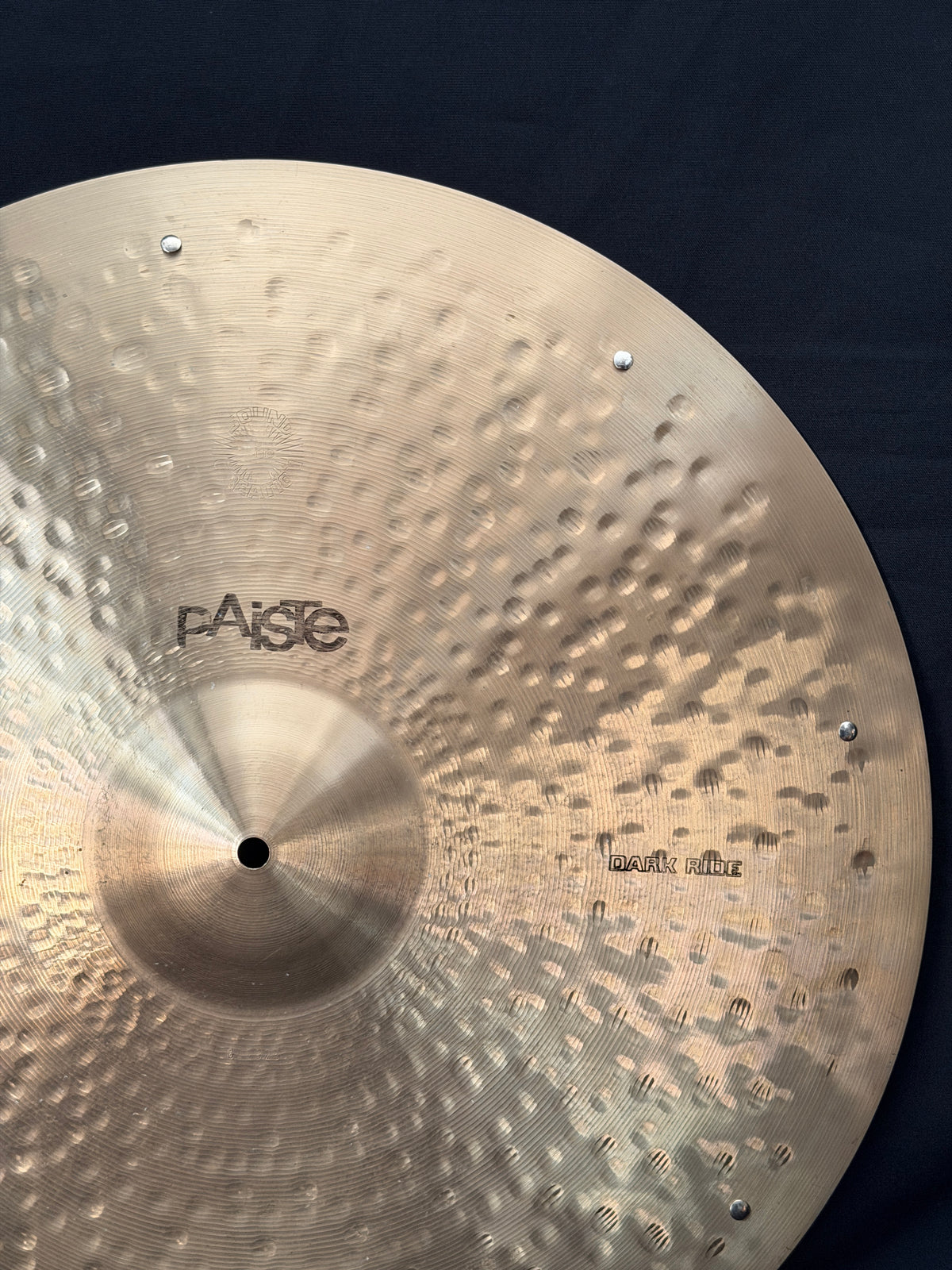 22" Paiste Sound Creation Dark Ride 3321 grams from 1978