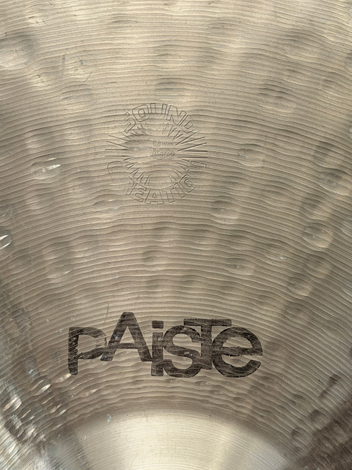 22" Paiste Sound Creation Dark Ride 3321 grams from 1978