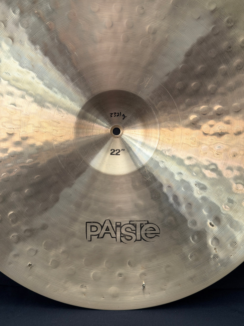 22" Paiste Sound Creation Dark Ride 3321 grams from 1978
