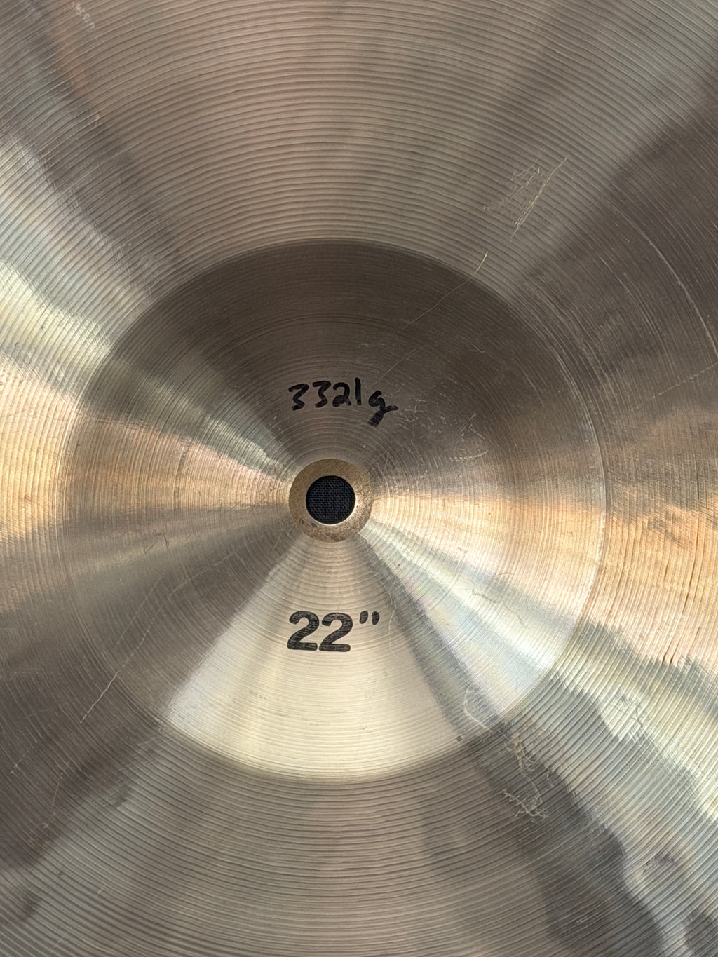 22" Paiste Sound Creation Dark Ride 3321 grams from 1978