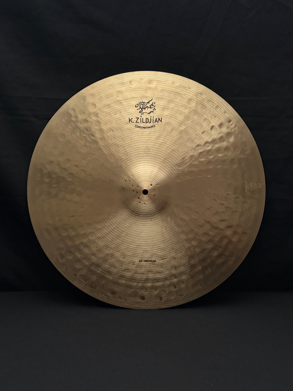 22" Zildjian K Constantinople Medium Ride 2656 grams