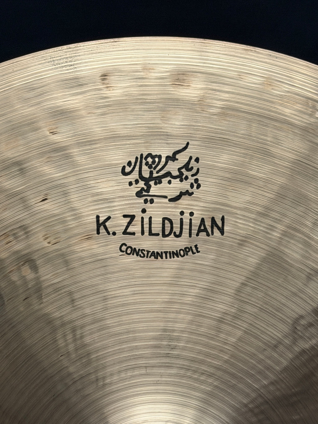 22" Zildjian K Constantinople Medium Ride 2656 grams