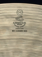 22" Zildjian K Constantinople Medium Ride 2656 grams