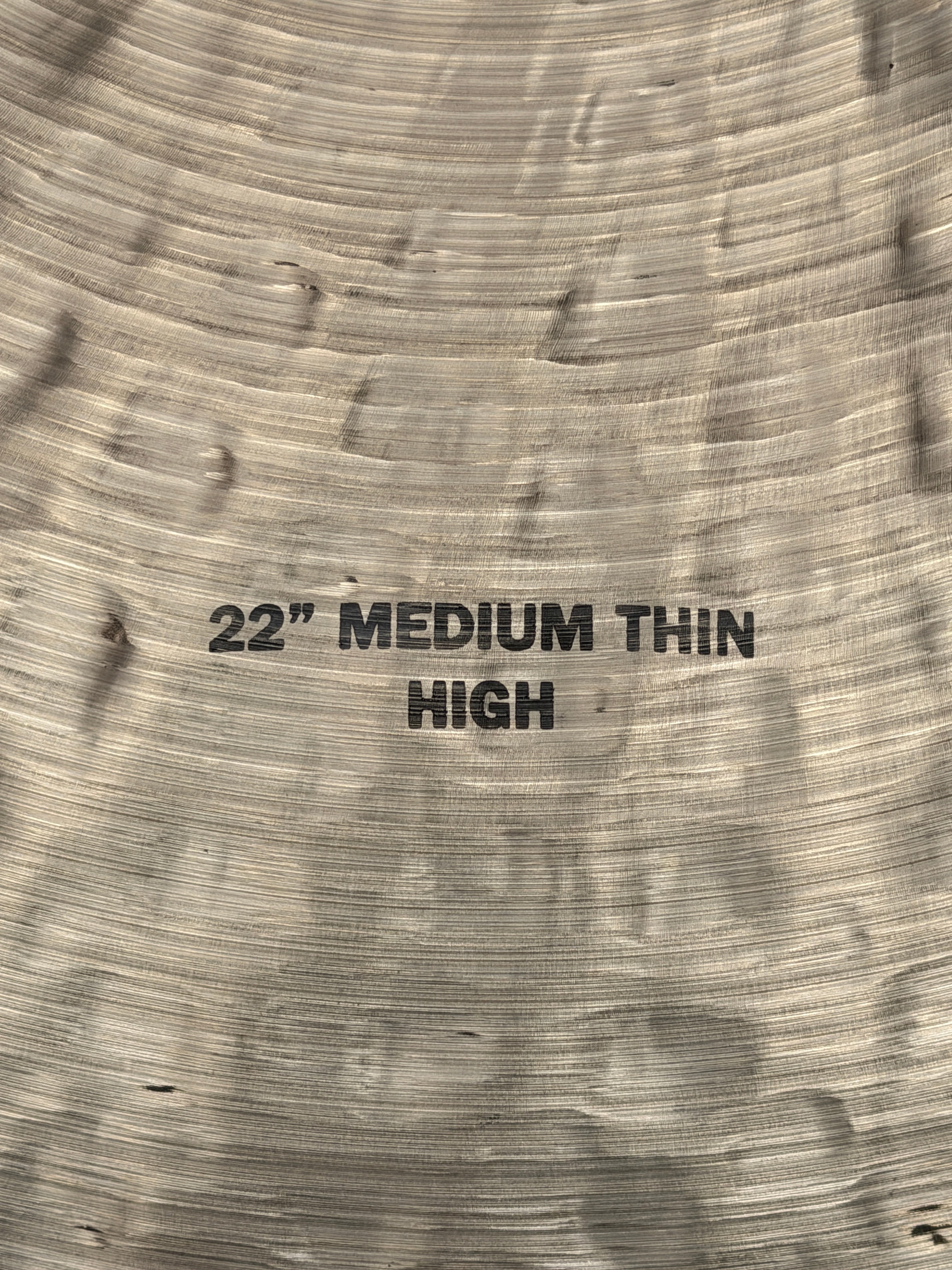 22" Zildjian K Constantinople Medium Thin High Ride 2483 grams