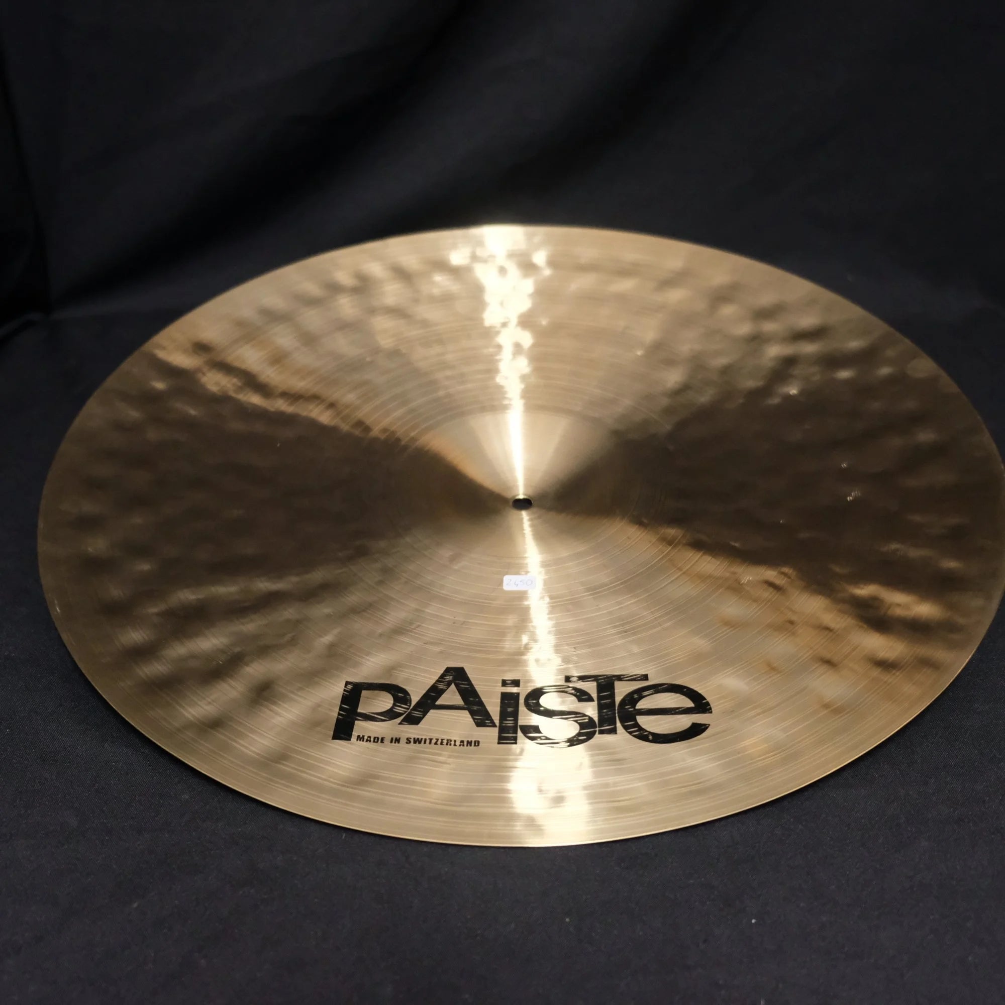 22" Paiste Masters Dark Crash Ride 2450 grams from 2022
