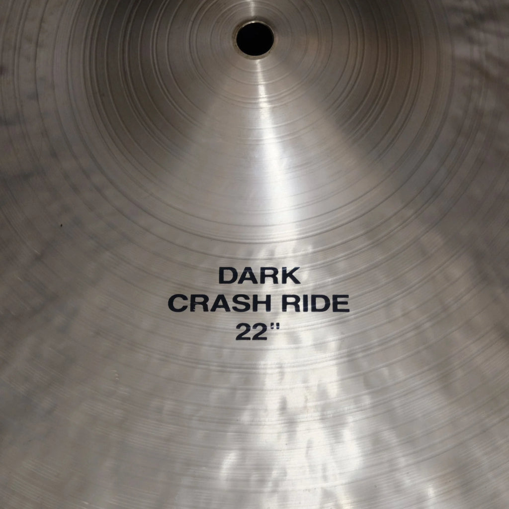 22" Paiste Masters Dark Crash Ride 2450 grams from 2022