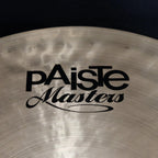 22" Paiste Masters Dark Crash Ride 2450 grams from 2022