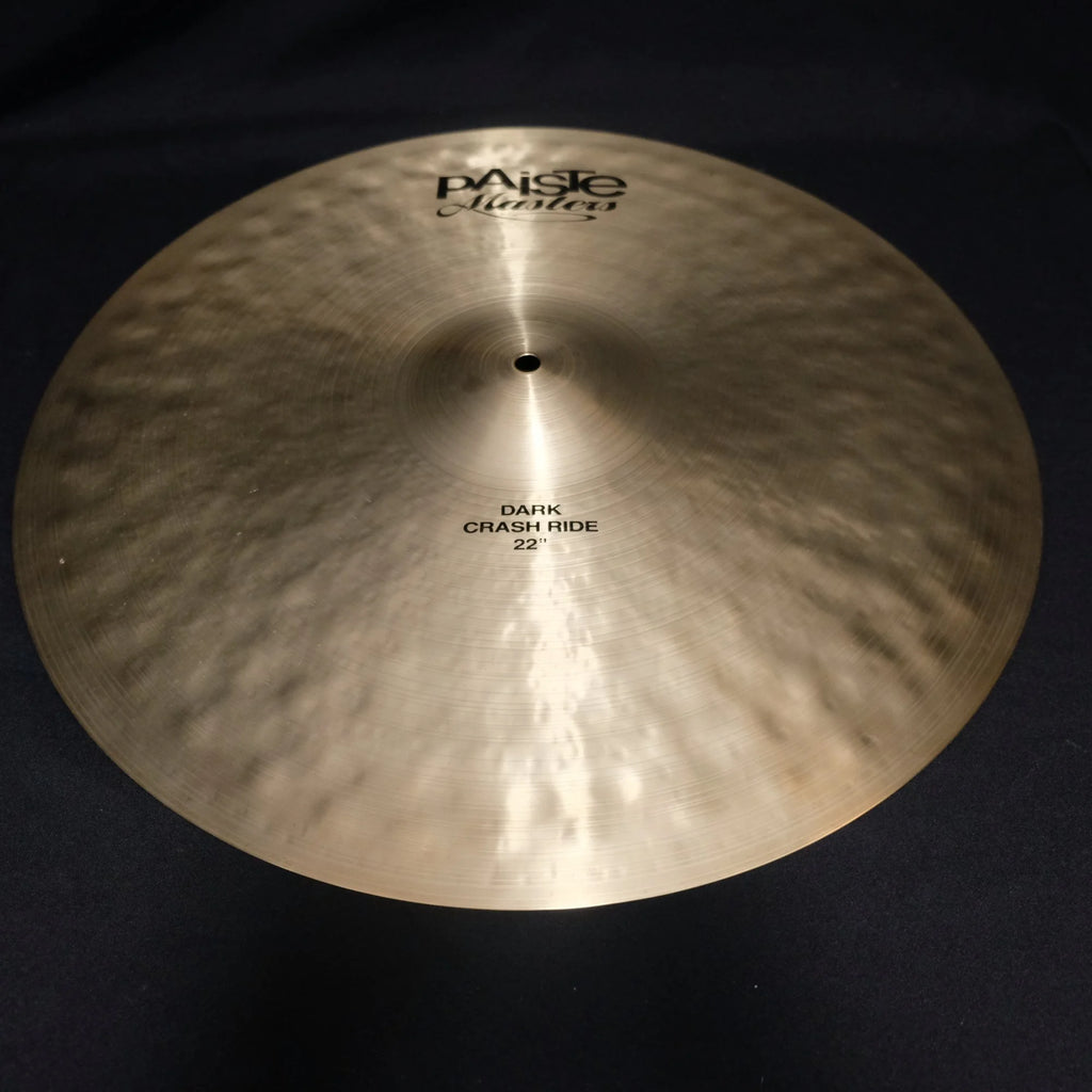 22" Paiste Masters Dark Crash Ride 2450 grams from 2022