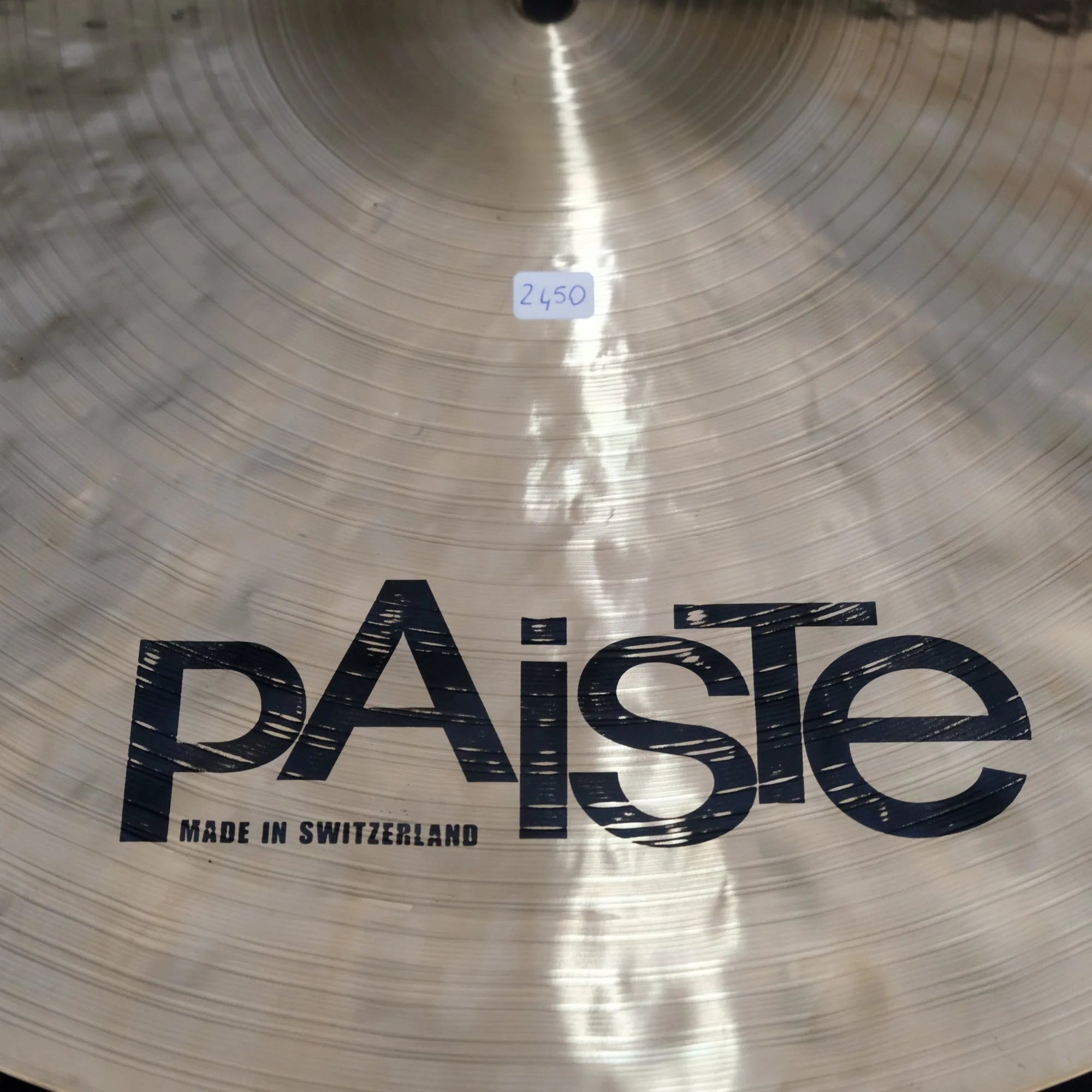 22" Paiste Masters Dark Crash Ride 2450 grams from 2022
