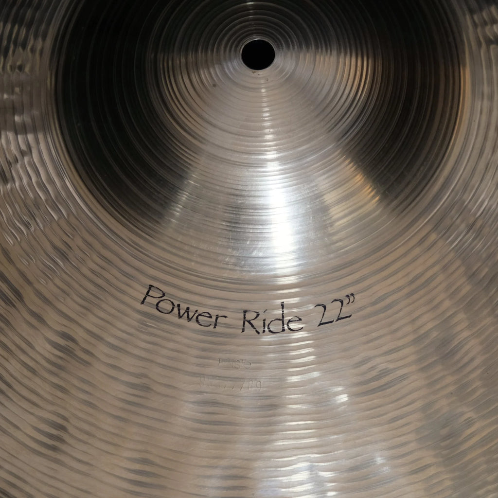22" Paiste Signature Power Ride 3756 grams from 1999