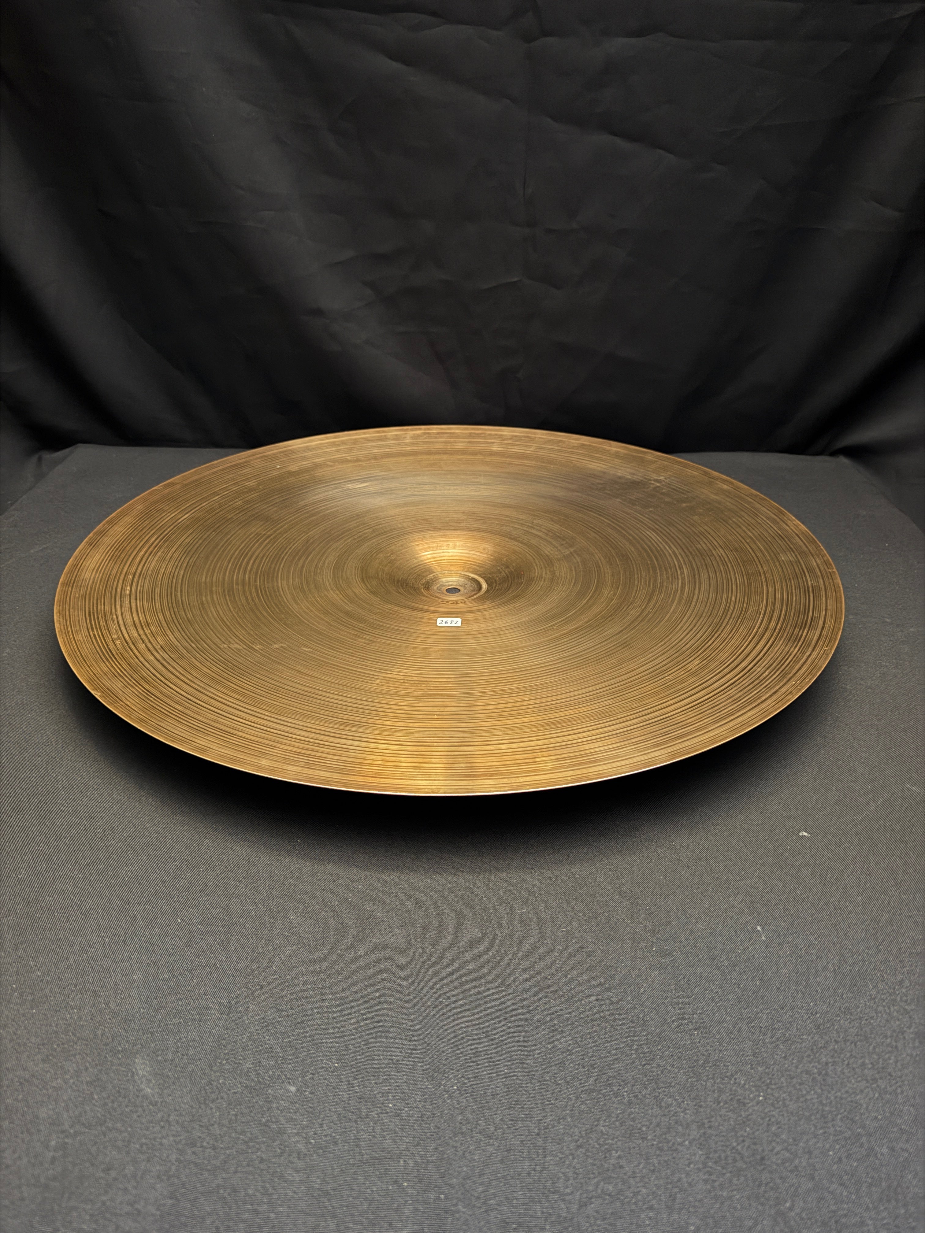 24" Paiste 2002 Crash 2682 grams Pre-Serial from 1971