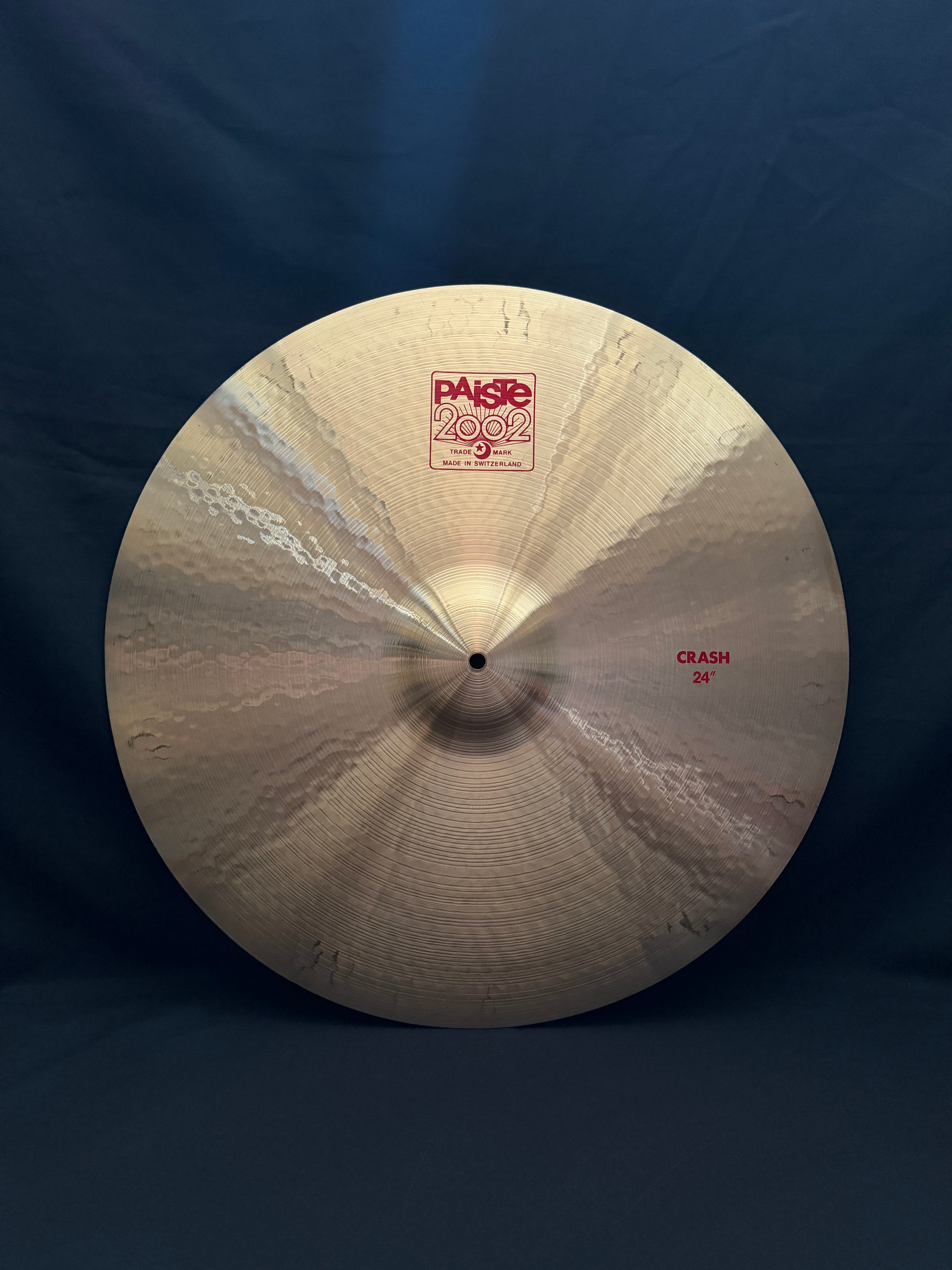 24" Paiste 2002 Crash 3224 grams from 1998