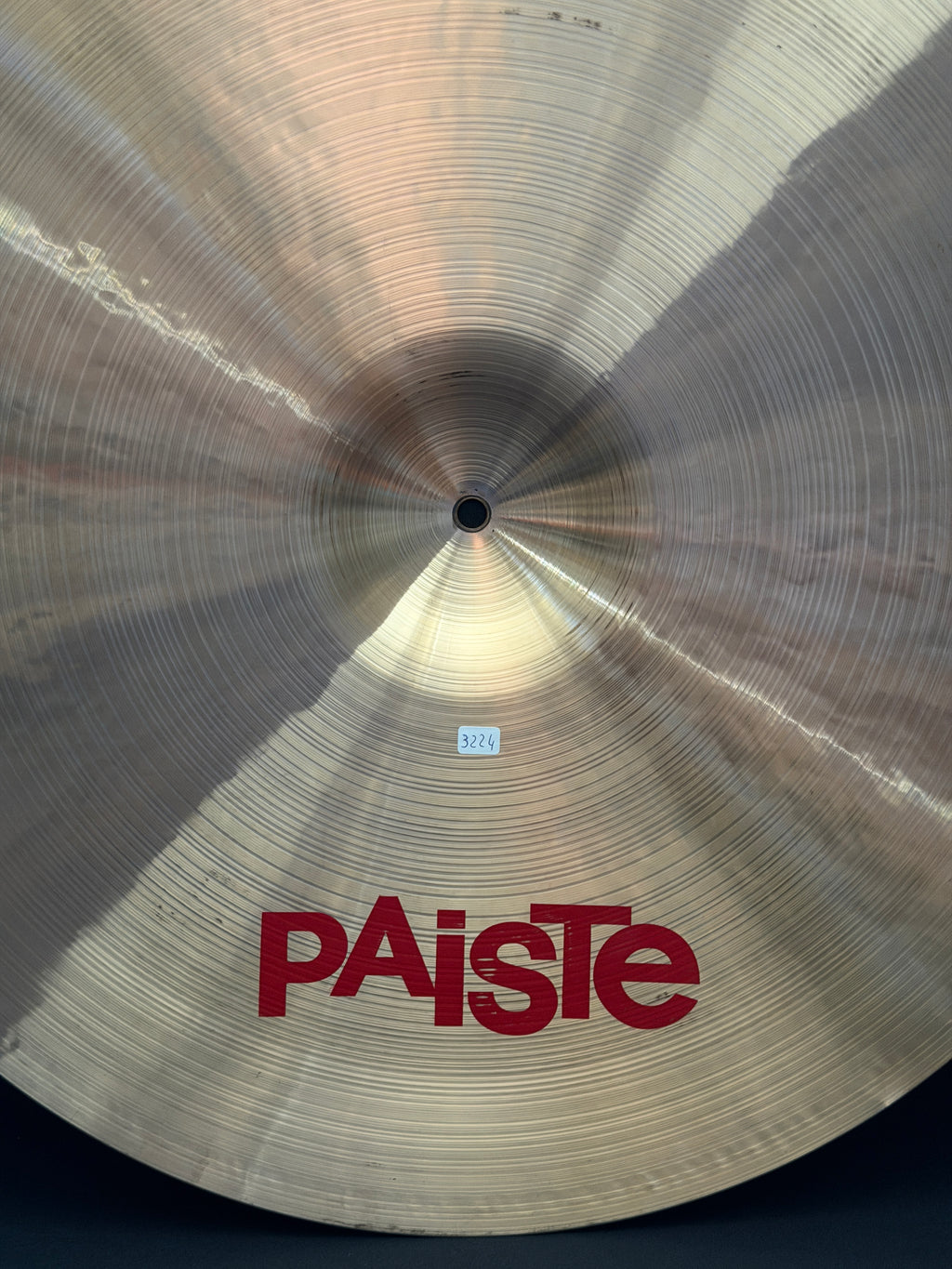 24" Paiste 2002 Crash 3224 grams from 1998