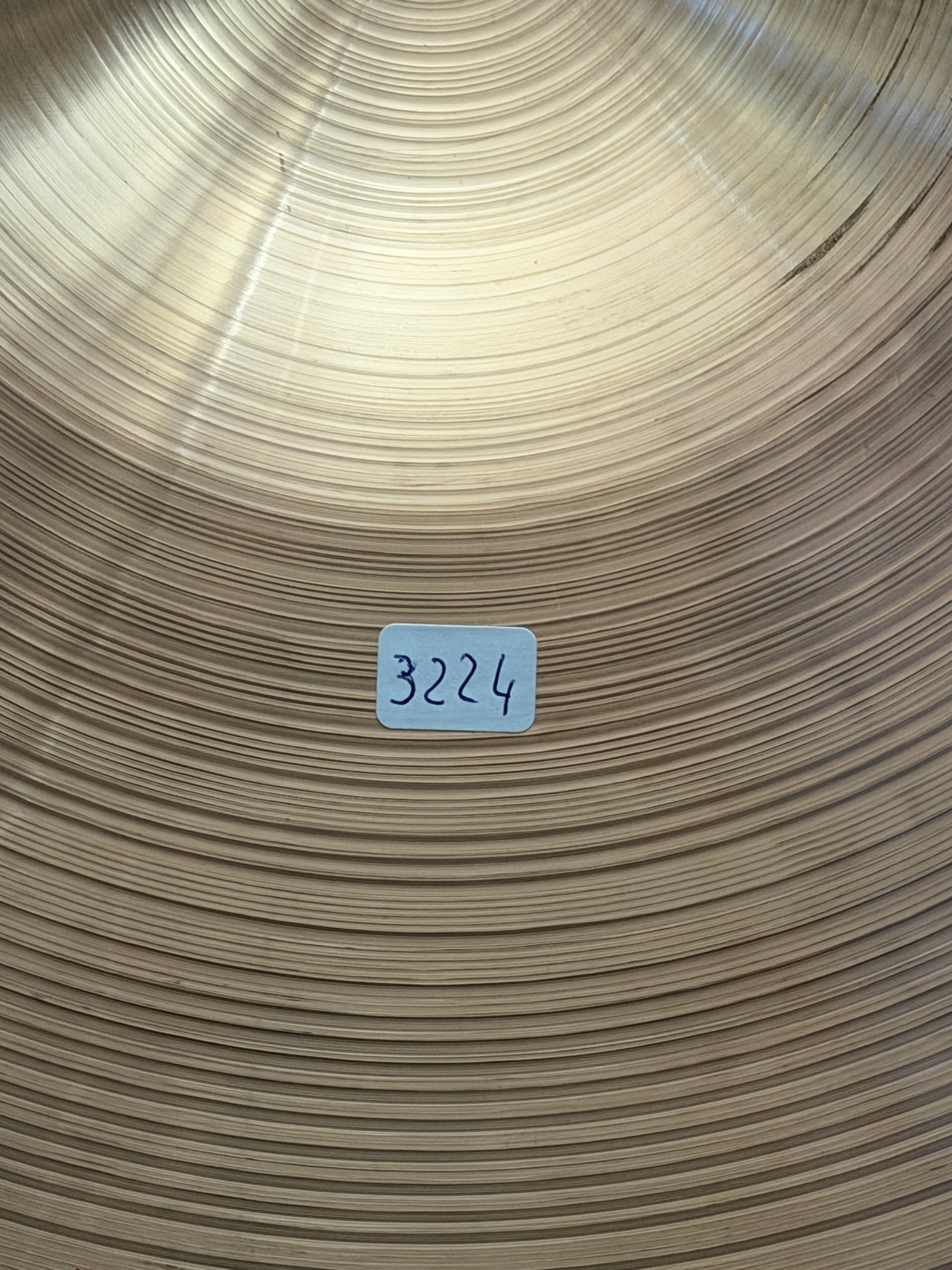 24" Paiste 2002 Crash 3224 grams from 1998