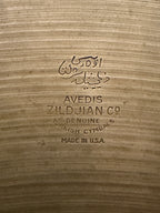 24" Zildjian Avedis Ride 3311 grams from 1960's