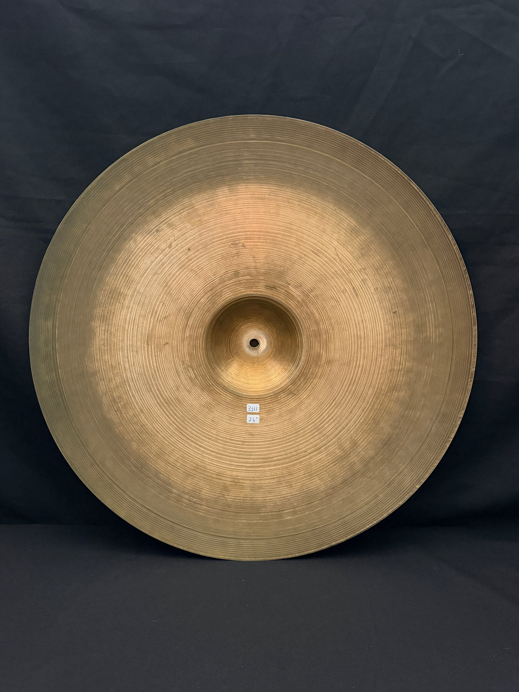 24" Zildjian Avedis Ride 3311 grams from 1960's