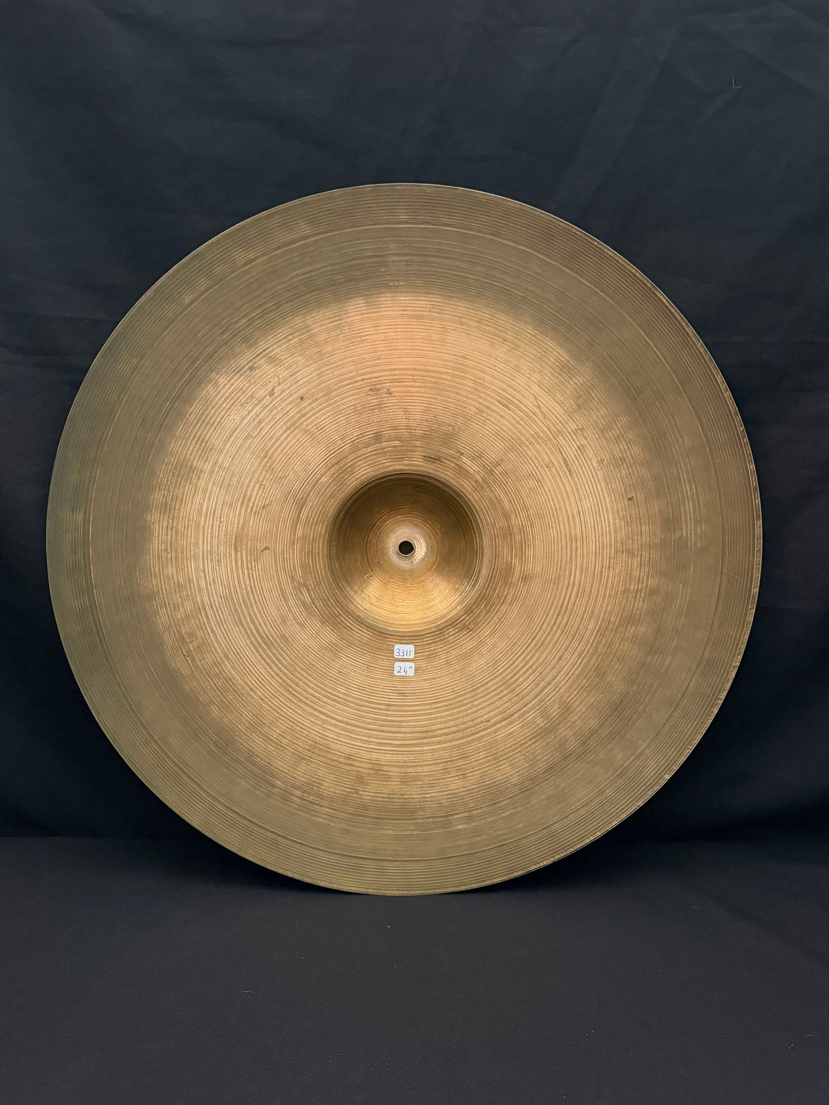 24" Zildjian Avedis Ride 3311 grams from 1960's