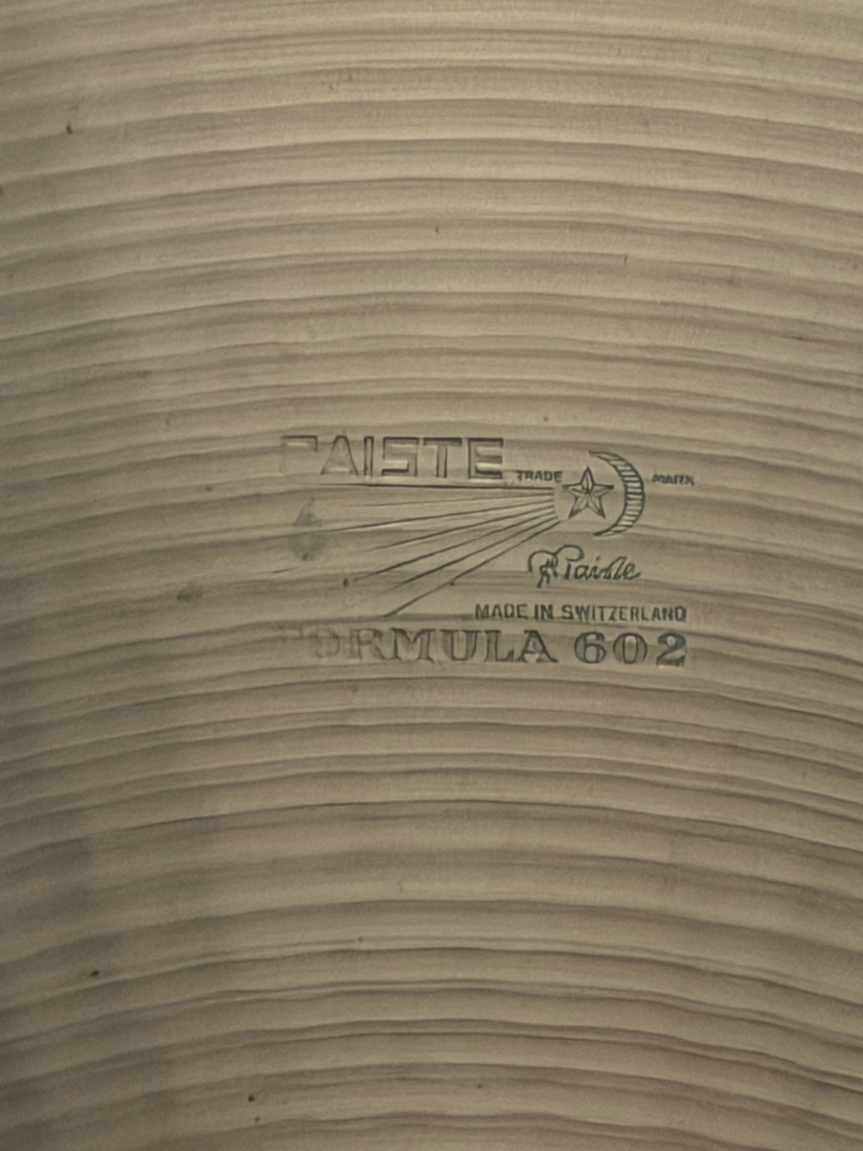 26" Paiste 602 Medium 4143 grams from 1973