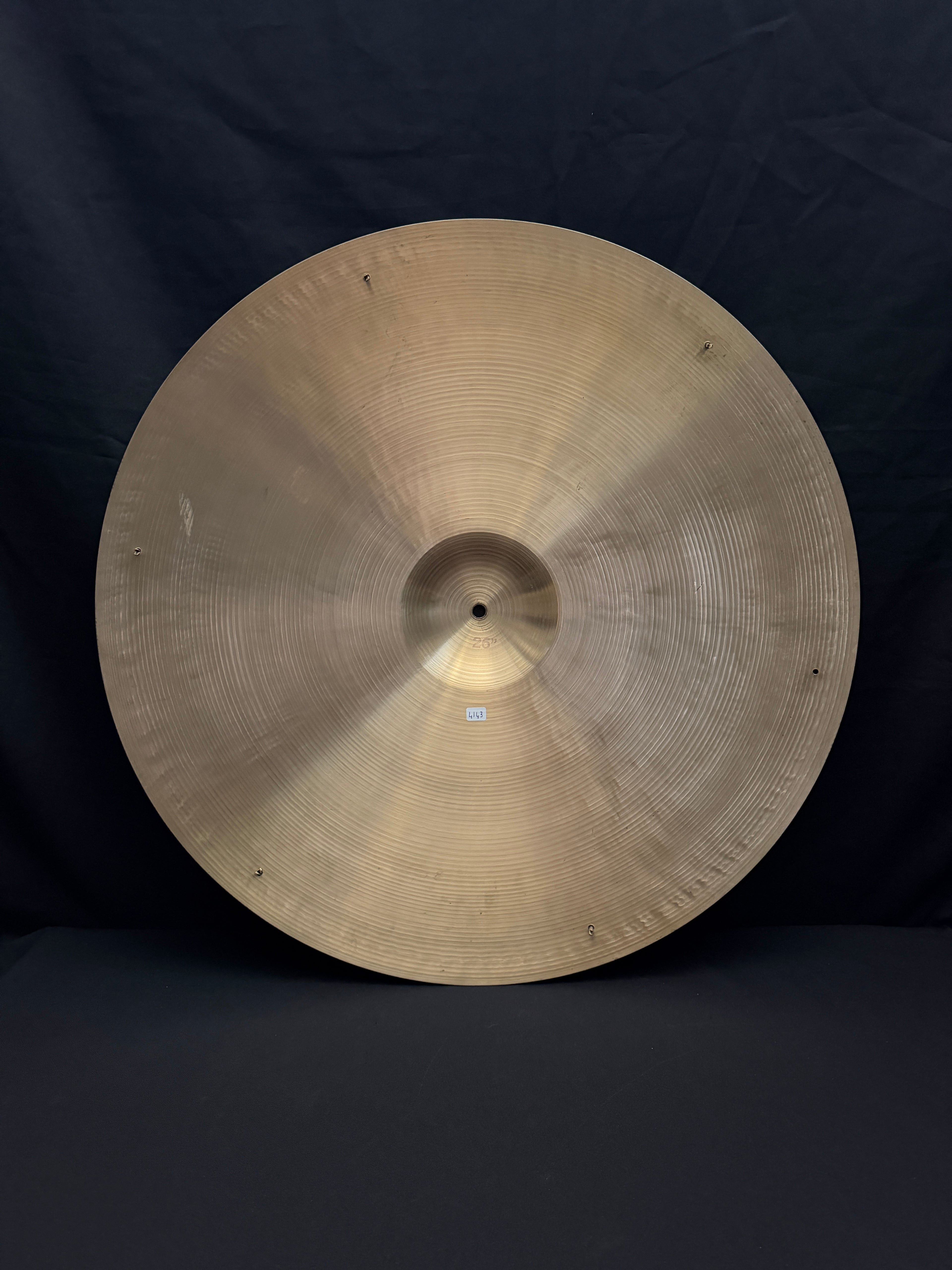 26" Paiste 602 Medium 4143 grams from 1973